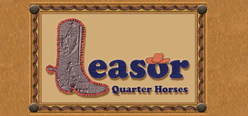 Leasor Quarter Horses Logo, Hodgenville, Kentucky